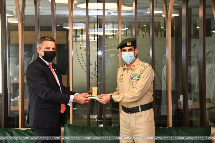 Dubai Police Commander-in-Chief receives United Kingdom Consul General